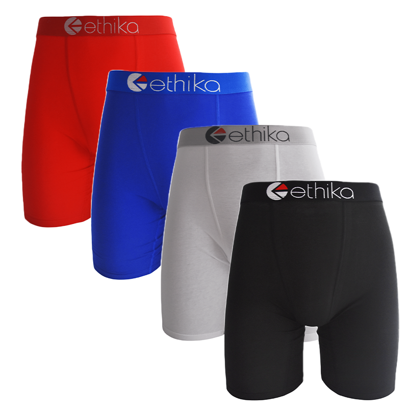 Boxer Brief Pack Cotton - 남성용 통기성 좋은 드로즈 팬티 1매,