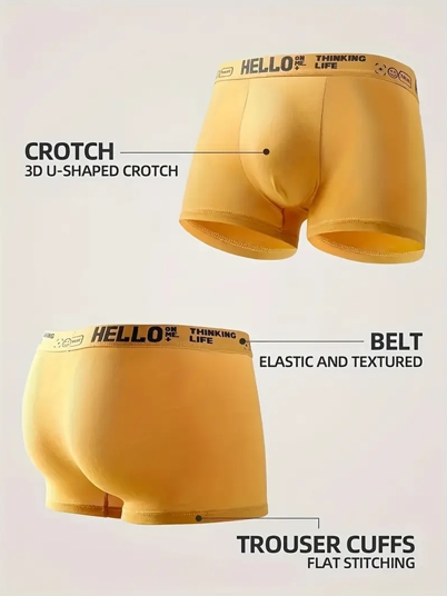 남성용 밀크 실크 사각 팬티 5종 세트, 고정 색상,  - Multi Pack Underwear 리뷰 및 가격