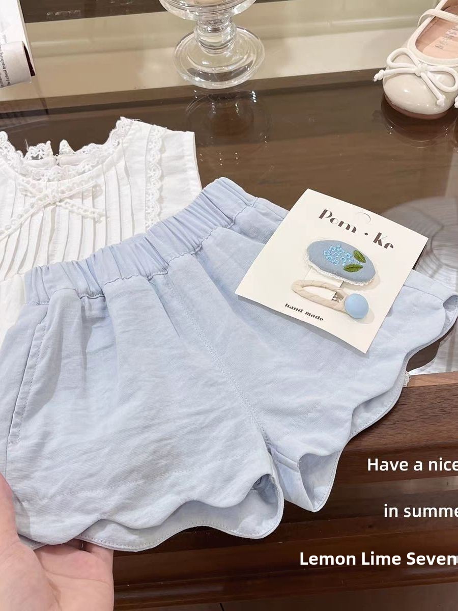 여아 여름 의상 2026 라운드넥 민소매 러플 돌 셔츠 - Sleeveless Undershirt 리뷰 및 가격