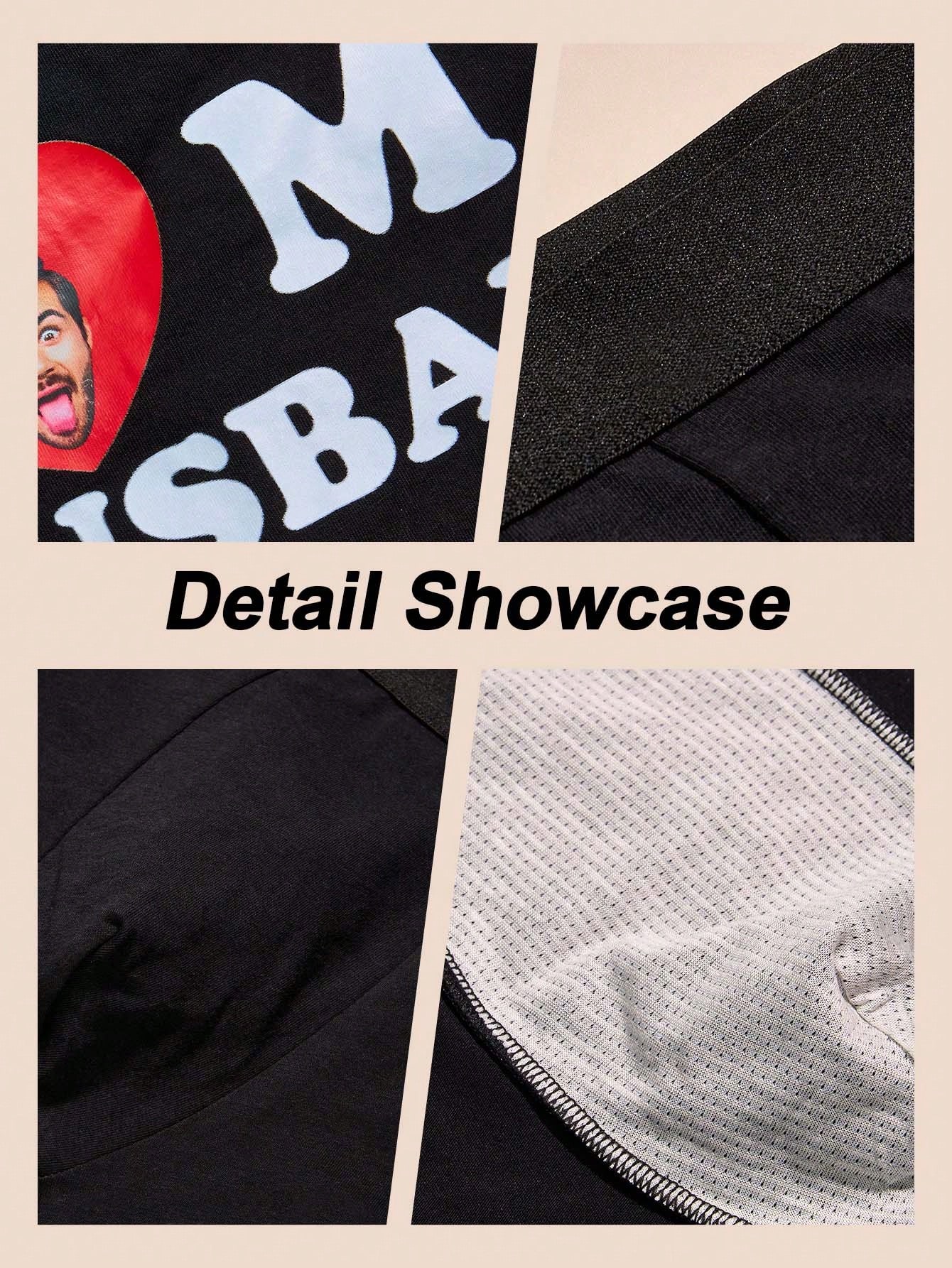 남성용 맞춤형 사진 팬티, 뒷면에 사진이 있는 개인 맞 - Boxer Brief Pack Cotton 리뷰 및 가격